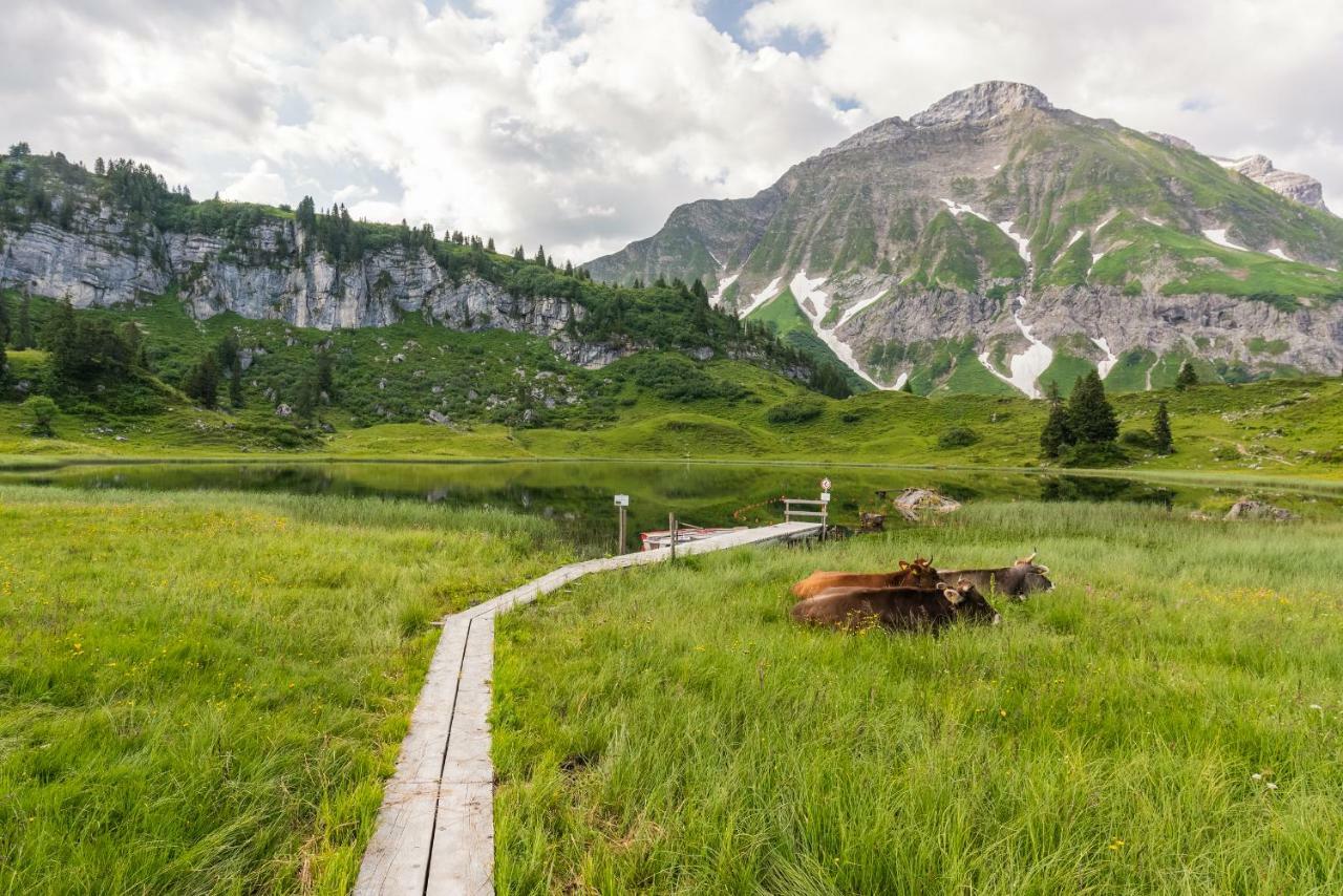 Alpenappartement Bergkoenig Warth  Esterno foto