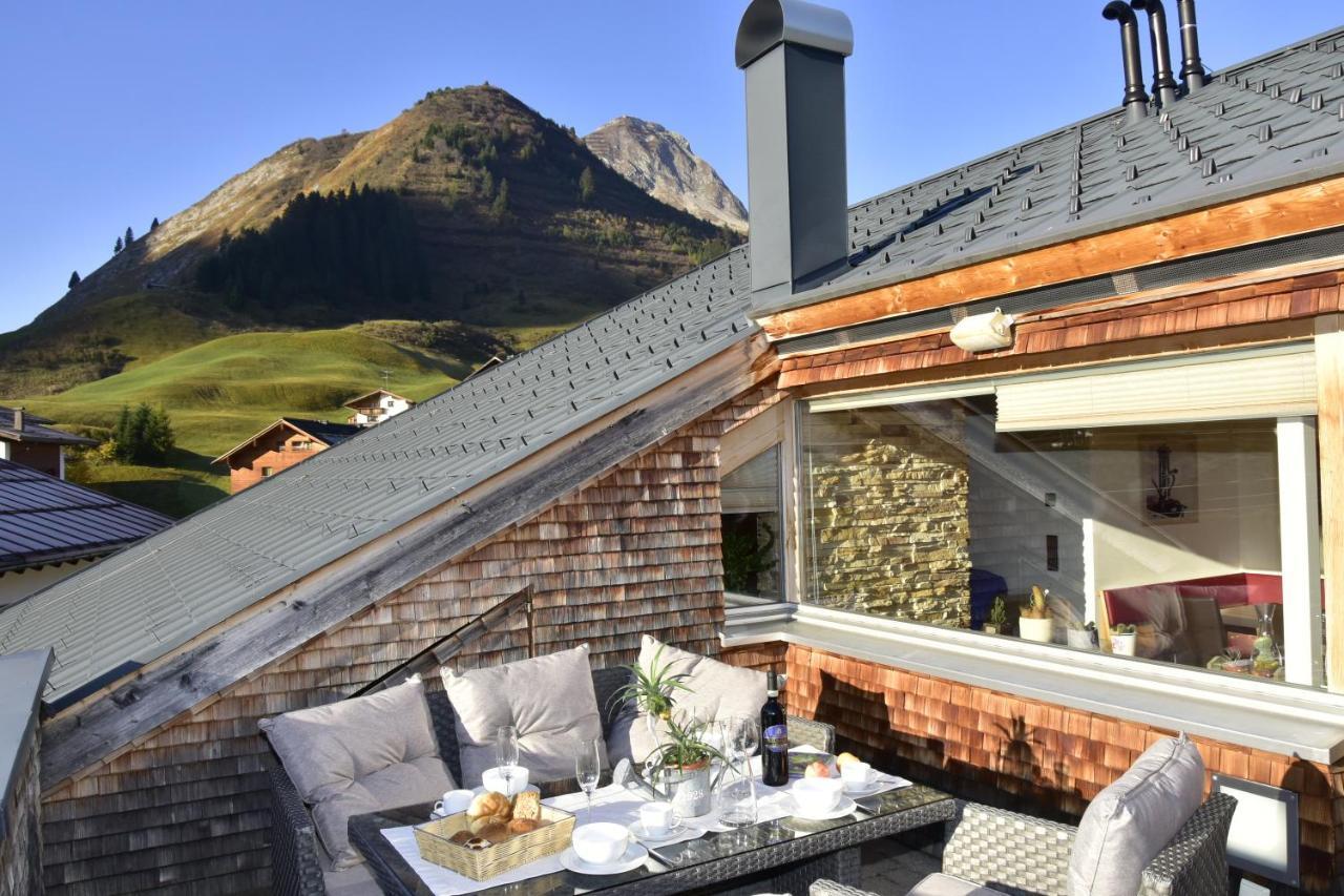 Alpenappartement Bergkoenig Warth  Esterno foto